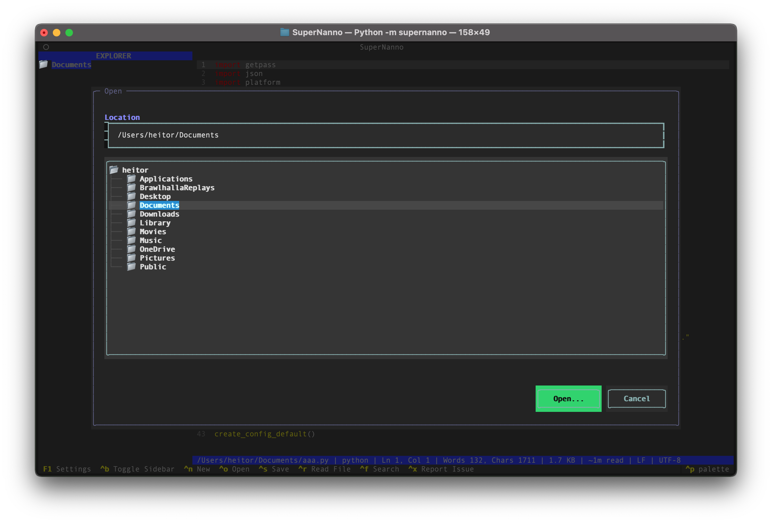 SuperNanno's Path Dialog