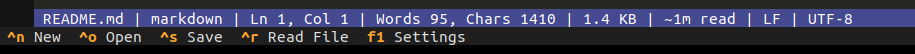 Status Bar do SuperNanno